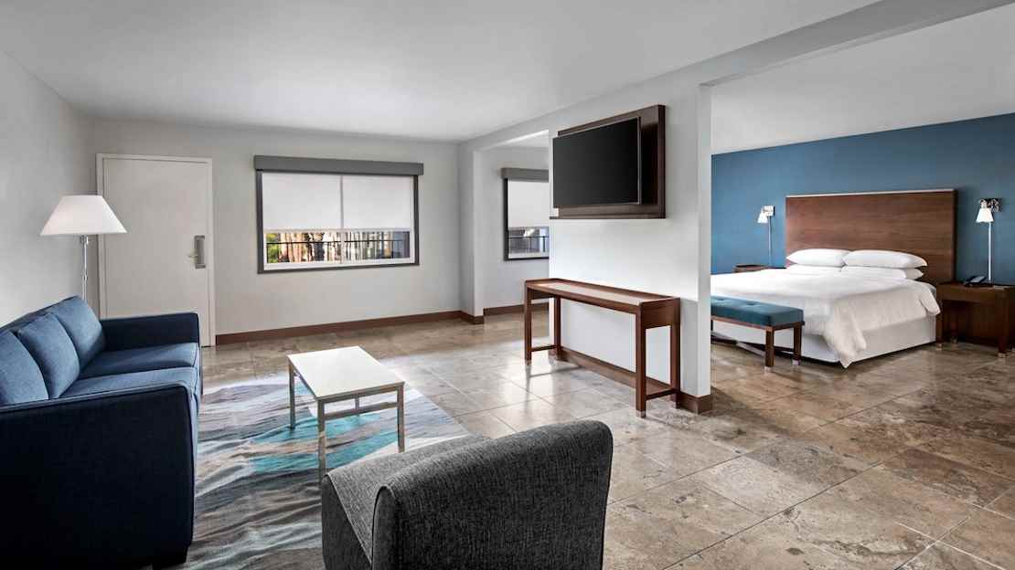  Suite, 1 King, Pool View